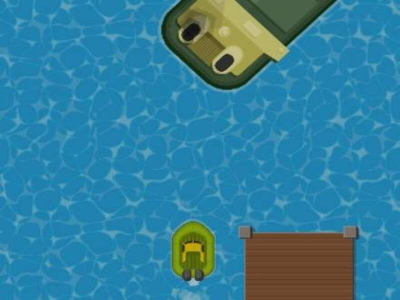 Spel Aqua streck på nätet