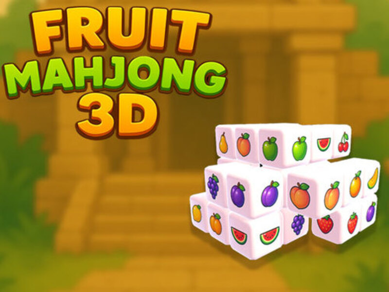 Spel Fruit Mahjong 3D på nätet