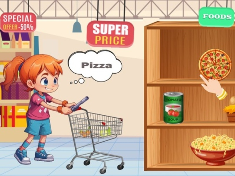 Spel Baby stormarknad på nätet
