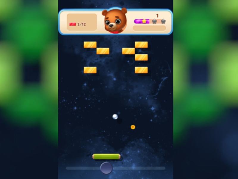Spel Toy Space Bricks Breaker på nätet
