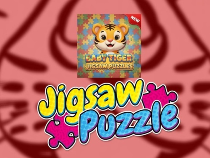 Spel Baby tiger pussel på nätet