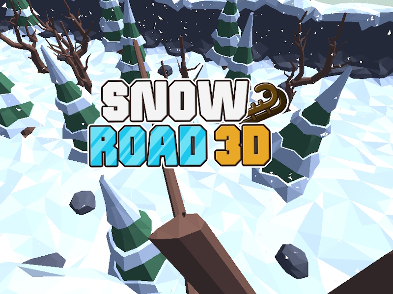 Spel Snow Road 3D på nätet