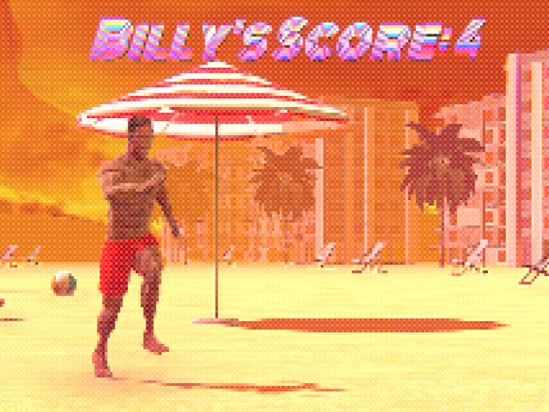 Spel Billys strand på nätet
