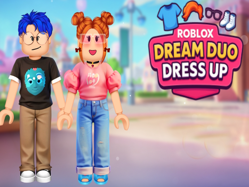 Spel Roblox Dream Duo klä upp på nätet