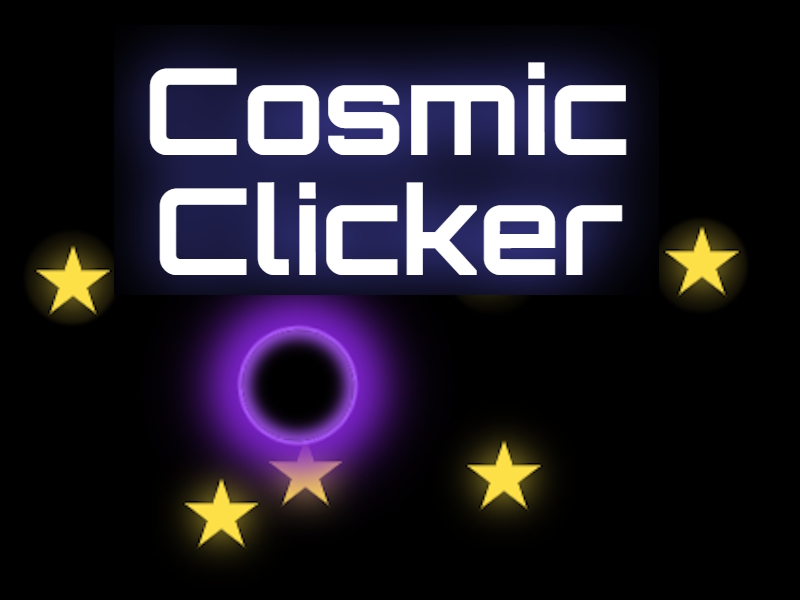 Spel Kosmisk klickare på nätet