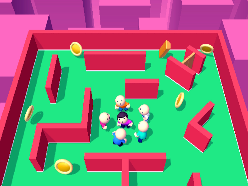 Spel Dölj och sök vänner! på nätet