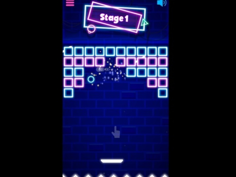 Spel Neon tegelstenar på nätet