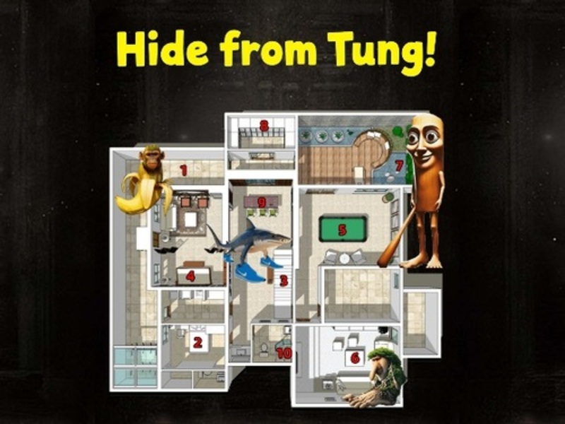 Spel Gömma sig från tungan! på nätet