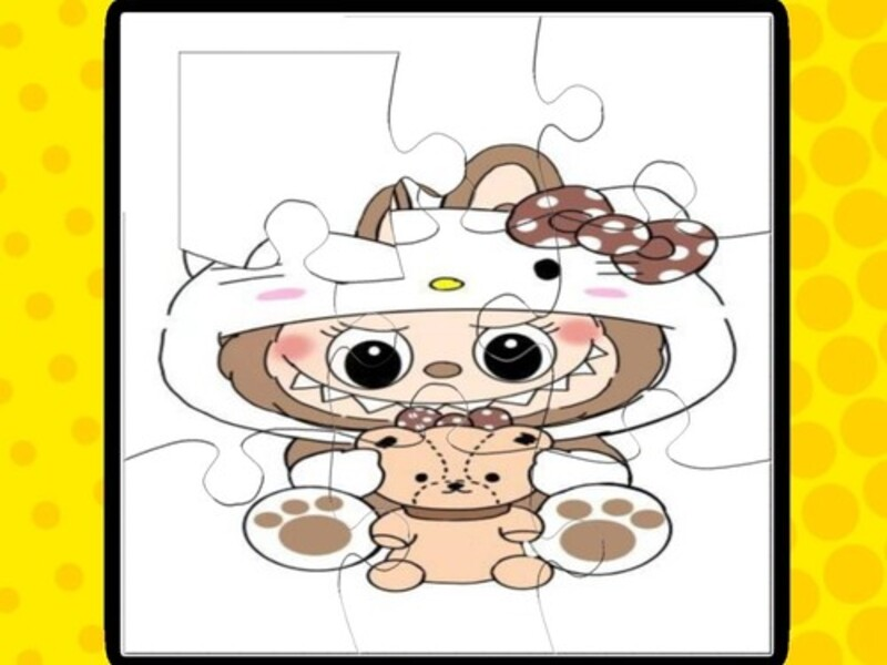 Spel Labubu Jigsaw Puzzles for Kids Game på nätet