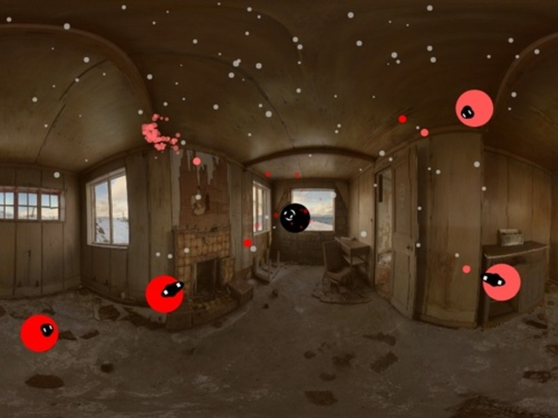 Spel Robot zombie boll på nätet