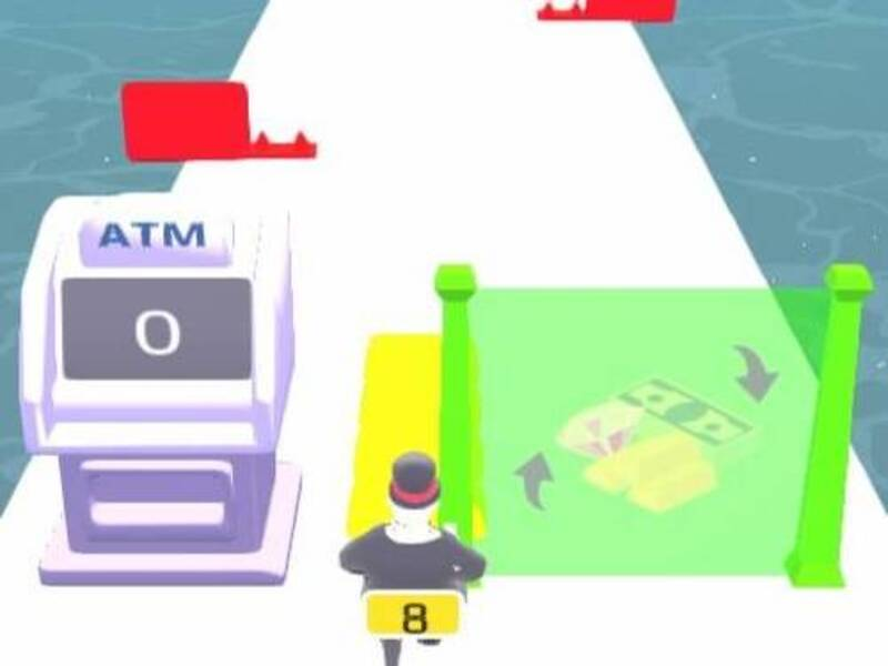 Spel Money Run ATM-utmaning på nätet