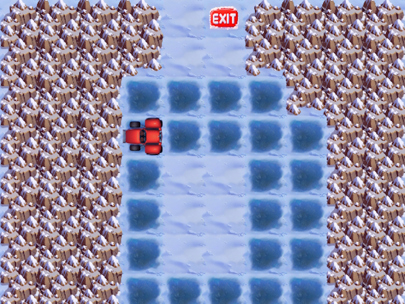 Spel Xmas Snow Challenge Maze Puzzle på nätet