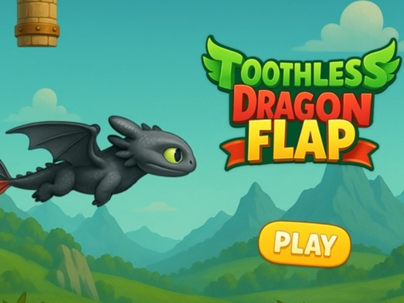 Spel Tandlös drake klaff på nätet