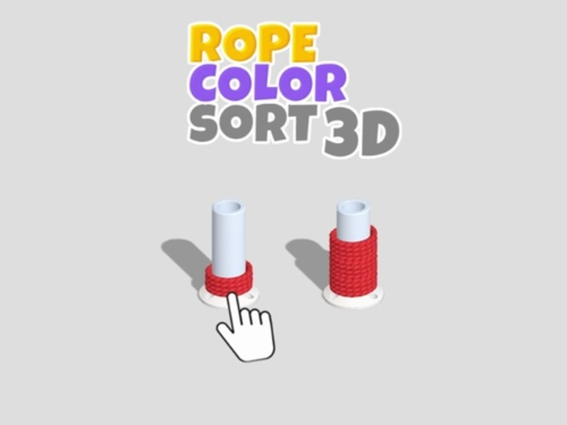 Spel Repfärg sortering 3D på nätet