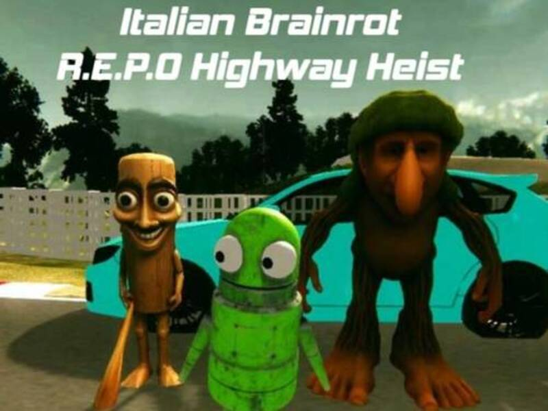 Spel Italiensk Brainrot R. E. P. O Highway Heist på nätet