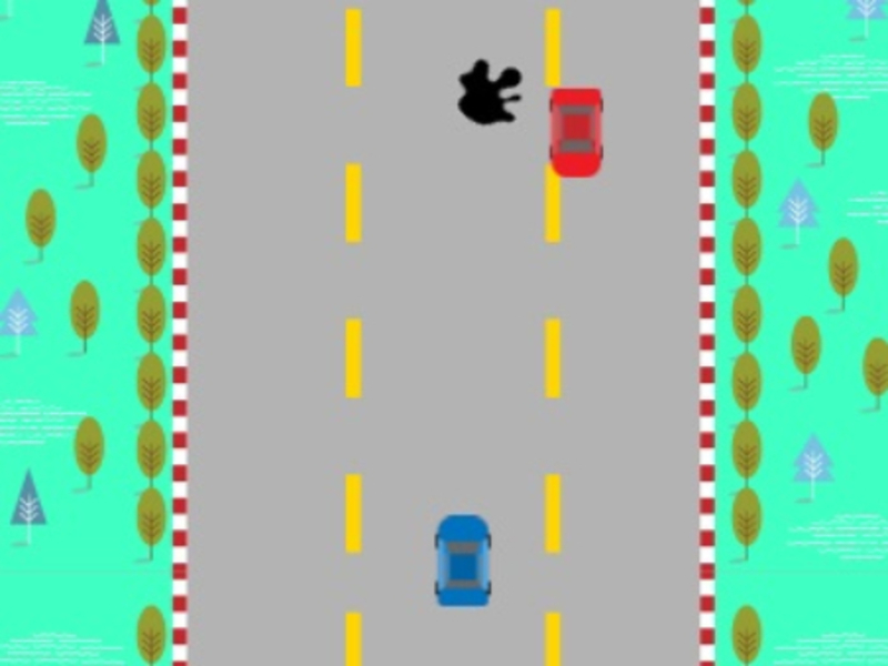 Spel Vägar med bilar på nätet
