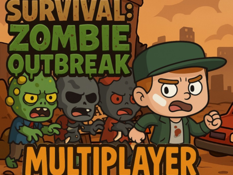 Spel Överlevnadszombieutbrott multiplayer på nätet
