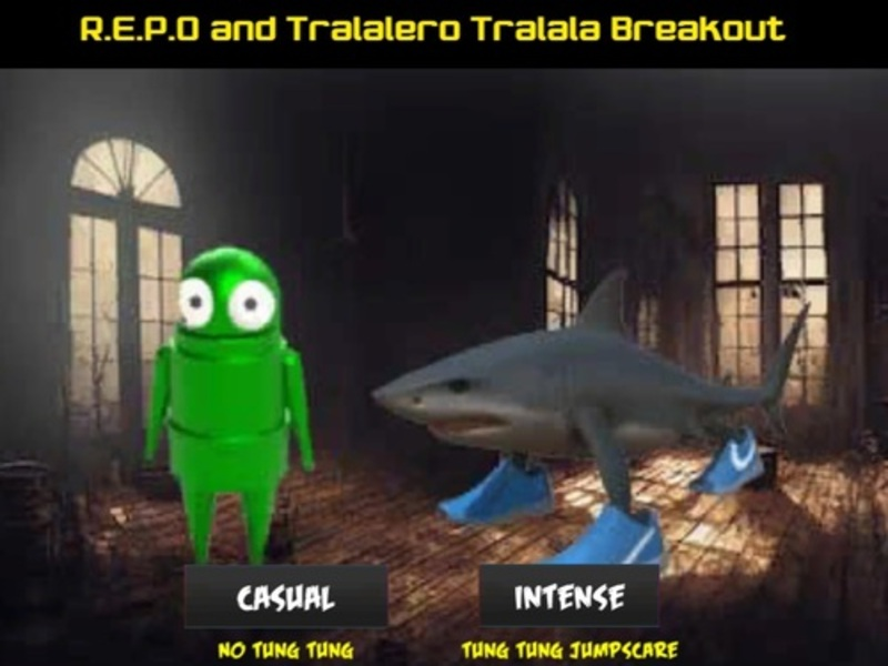 Spel R. E. P. O och tralalero tralala breakout på nätet