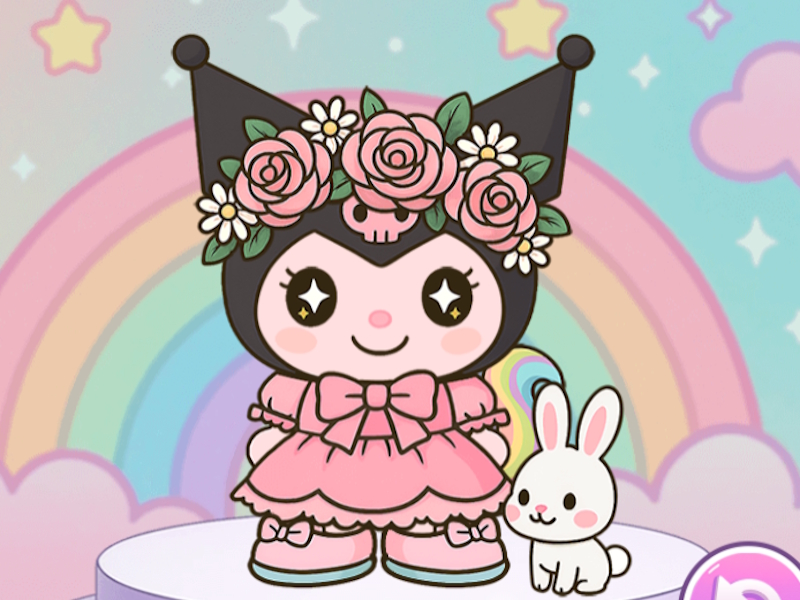 Spel Kuromi avatar på nätet