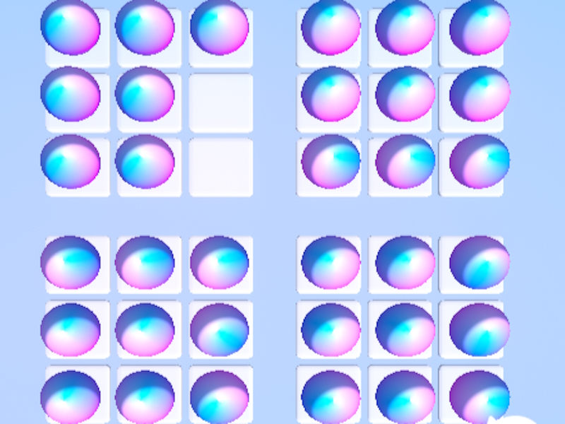Spel Marmor Snap: Color Puzzle Game på nätet