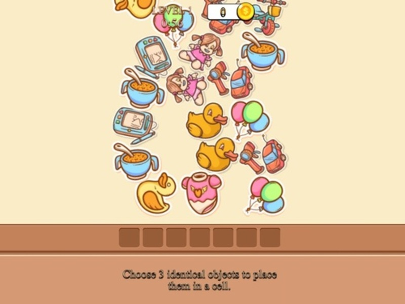 Spel Samla tre på nätet