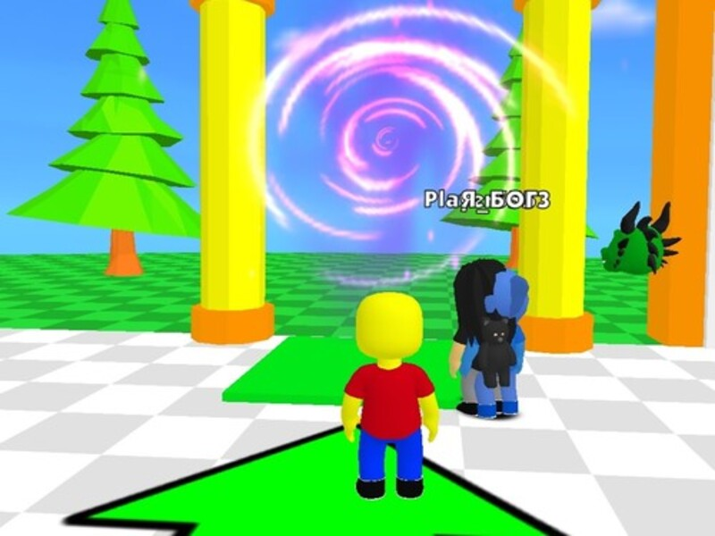 Spel Roblox: Golvet är lavautmaning på nätet