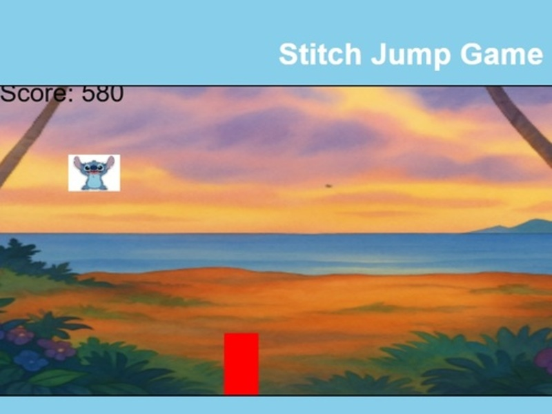 Spel Stitch Jump Game på nätet