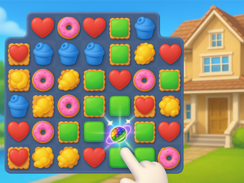 Spel Hemdesignmatch 3 på nätet