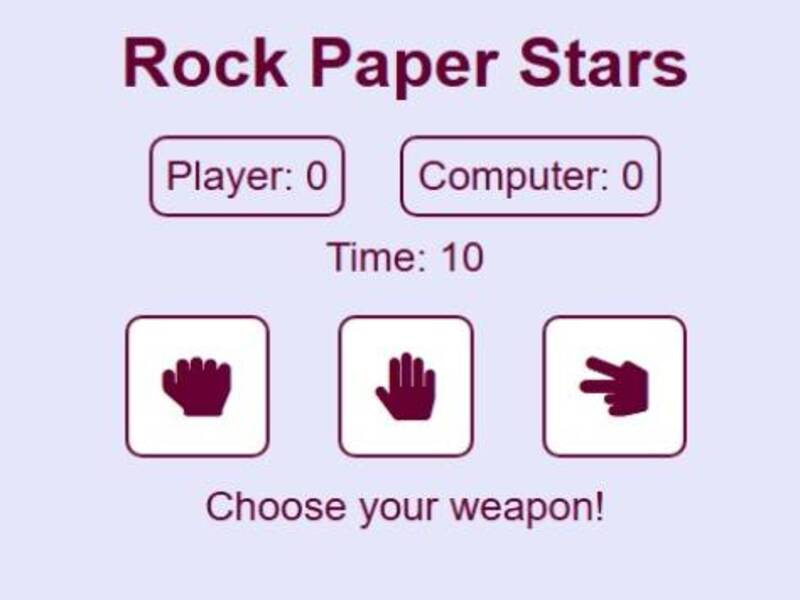 Spel Rock Paper Stars på nätet