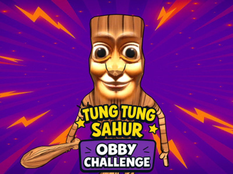 Spel Tung Tung Sahur: Obby Challenge på nätet
