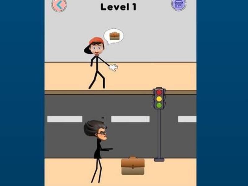 Spel Lärarpussel Stickman Games på nätet