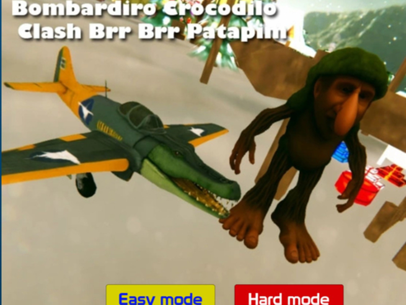 Spel Bombardiro Crocodilo Clash BRR BRR PATAPIM på nätet