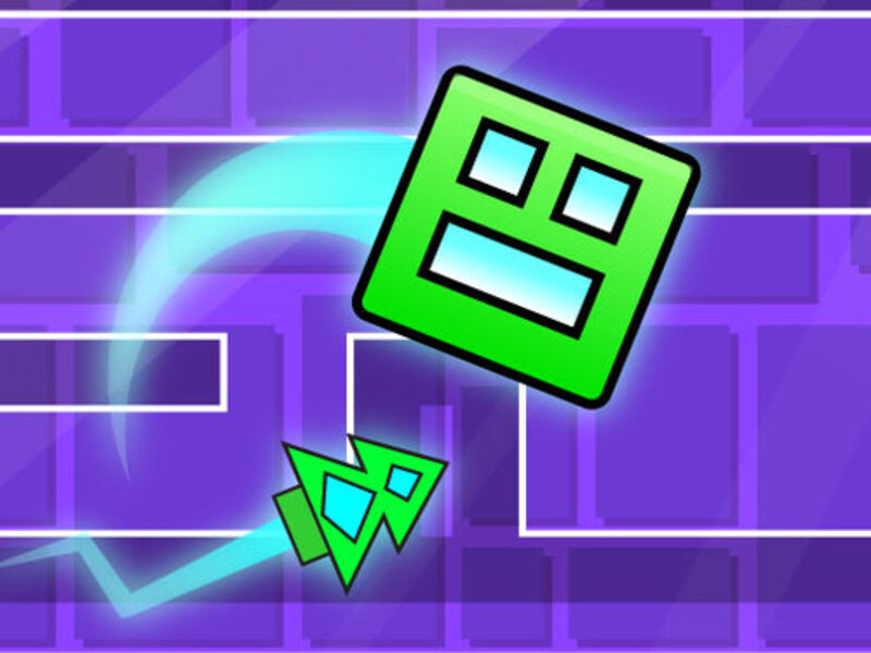 Spel Geometry Dash Maze Maps V2 på nätet