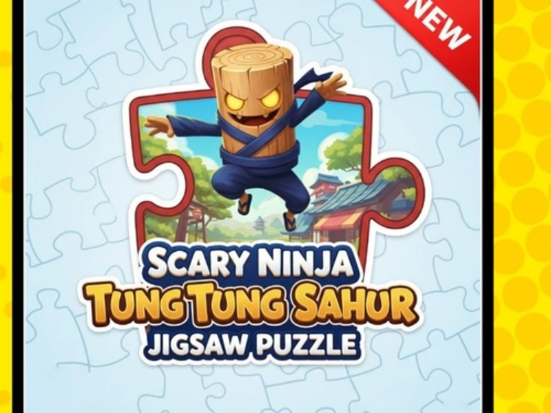 Spel Skrämmande ninja tungväng sahur pussel på nätet