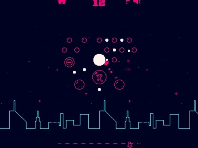 Spel Rymdbubblor måste dö! på nätet