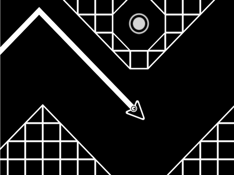 Spel Geometri Arrow 2 på nätet