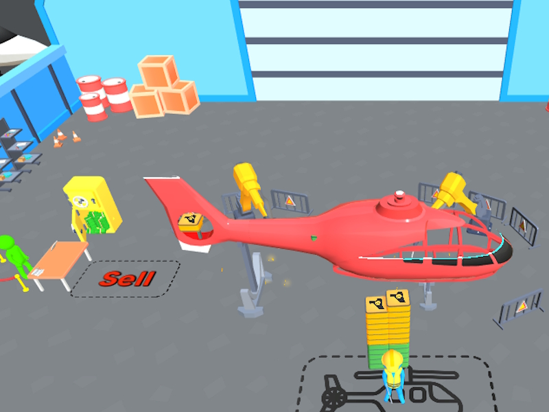 Spel Flygplan Factory: Tycoon på nätet