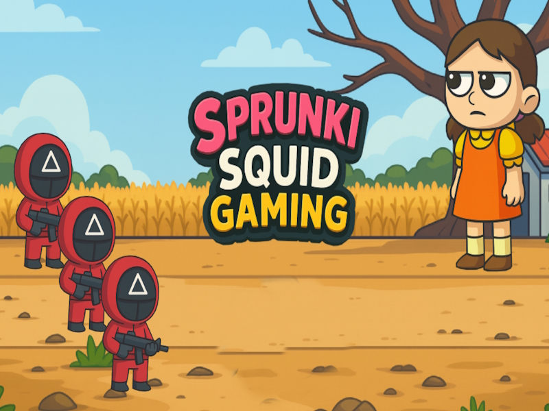 Spel Sprunki Squid Gaming på nätet