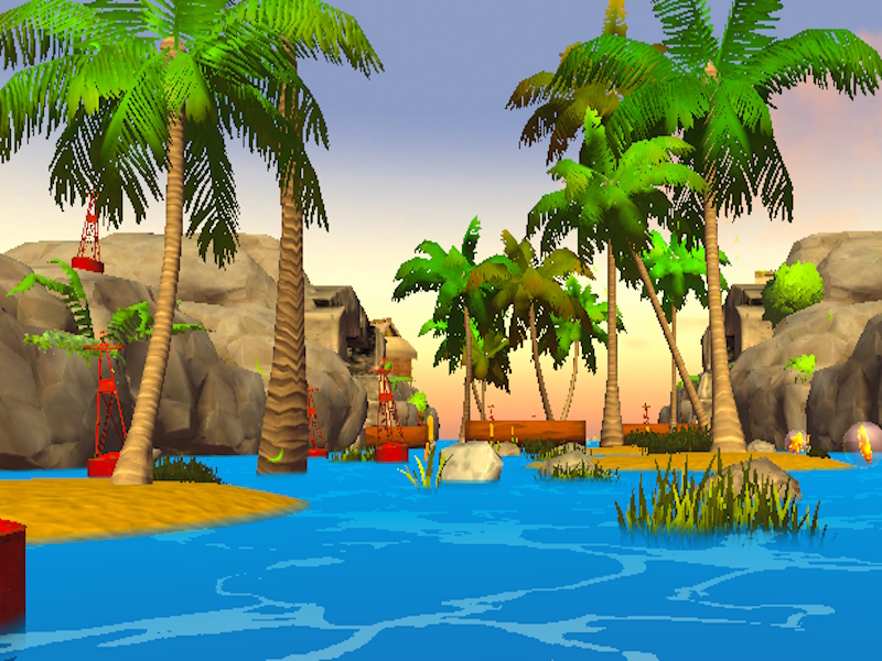 Spel Summer Rider 3D på nätet