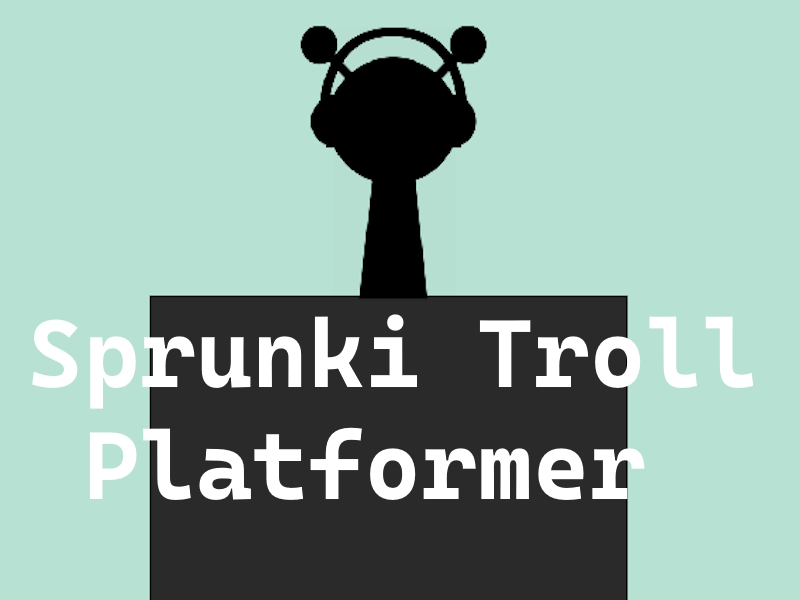 Spel SPRUNKI TROLL -plattformsspelare på nätet